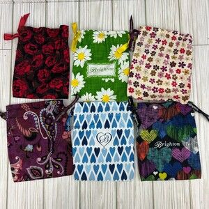 Brighton Drawstring Jewelry Bags